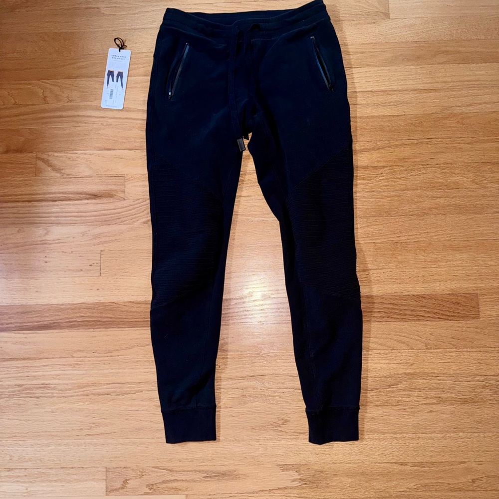 ALO Urban Moto Sweatpants- Size Small- worn 2x - Picture 8 of 8